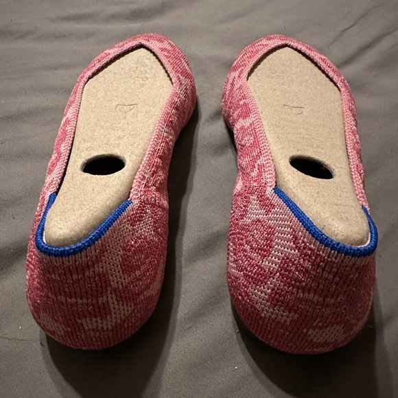 Rothy's The Point II Women's Flats in Hibiscus Chantilly 7.5 NIB - Picture 4 of 16